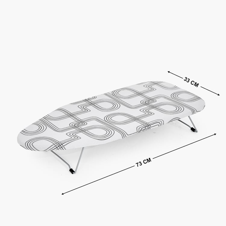 Omnia Jupiter Steel Printed Table Top Ironing Board