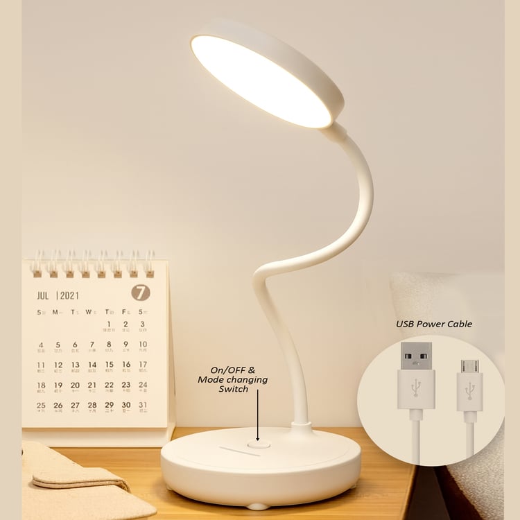 HOMESAKE Rechargeable LED Desk Lamp