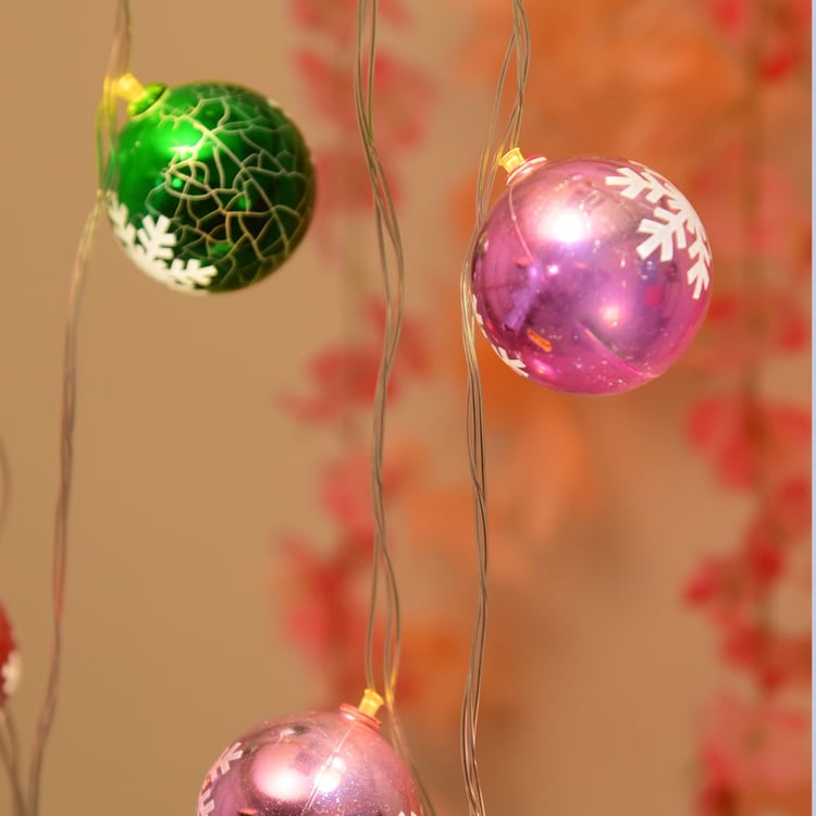 HOMESAKE Ball LED String Light - 14 Bulbs