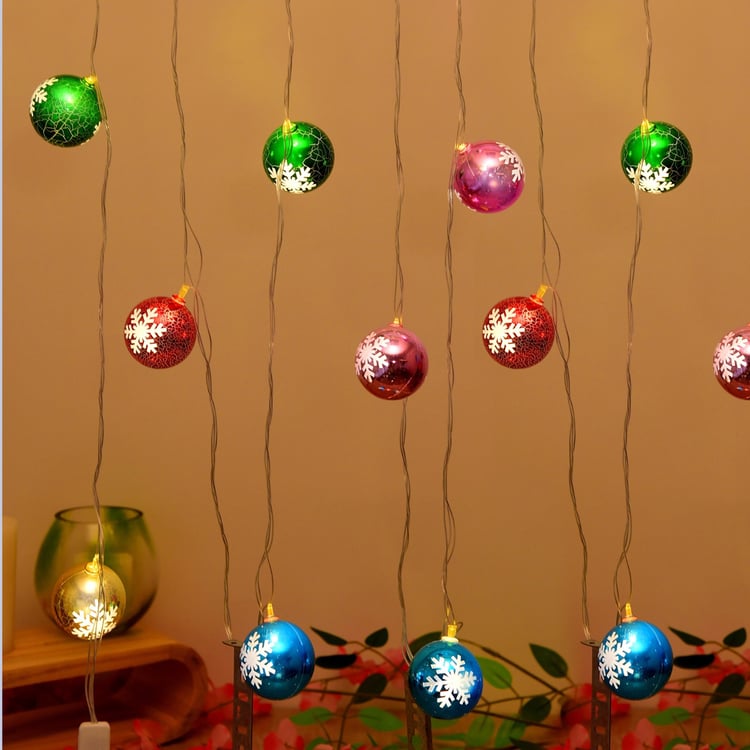 HOMESAKE Ball LED String Light - 14 Bulbs