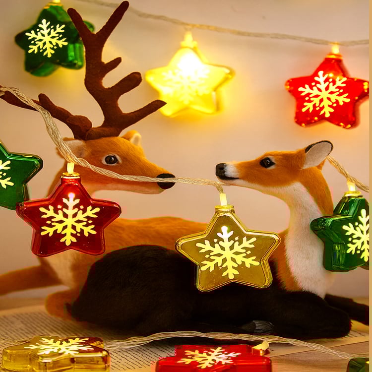 HOMESAKE Star LED String Light - 14 Bulbs