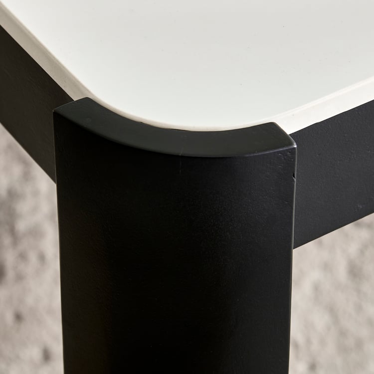 Norway Ceramic Top 8-Seater Dining Table - White