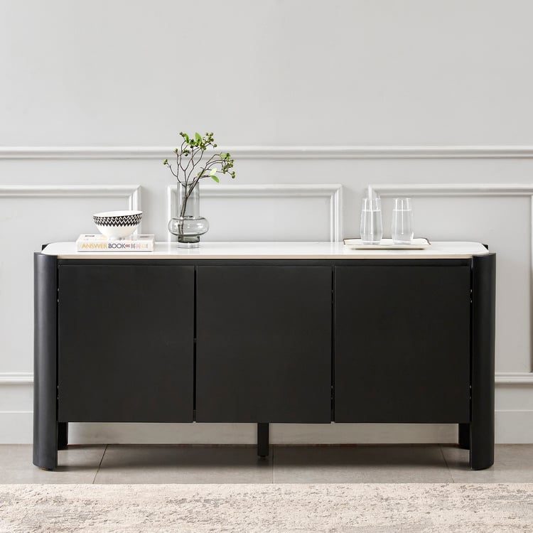 Norway Ceramic Top Sideboard - White