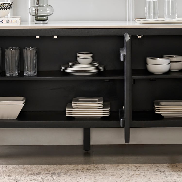 Norway Ceramic Top Sideboard - White