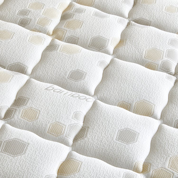 Dreamland Elite 8 Inch Orthopaedic King Mattress with HR Foam, 180x195cm - White