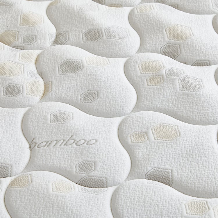 Dreamland Grand 8 Inch Orthopaedic King Mattress with HR Foam, 180x195cm - White