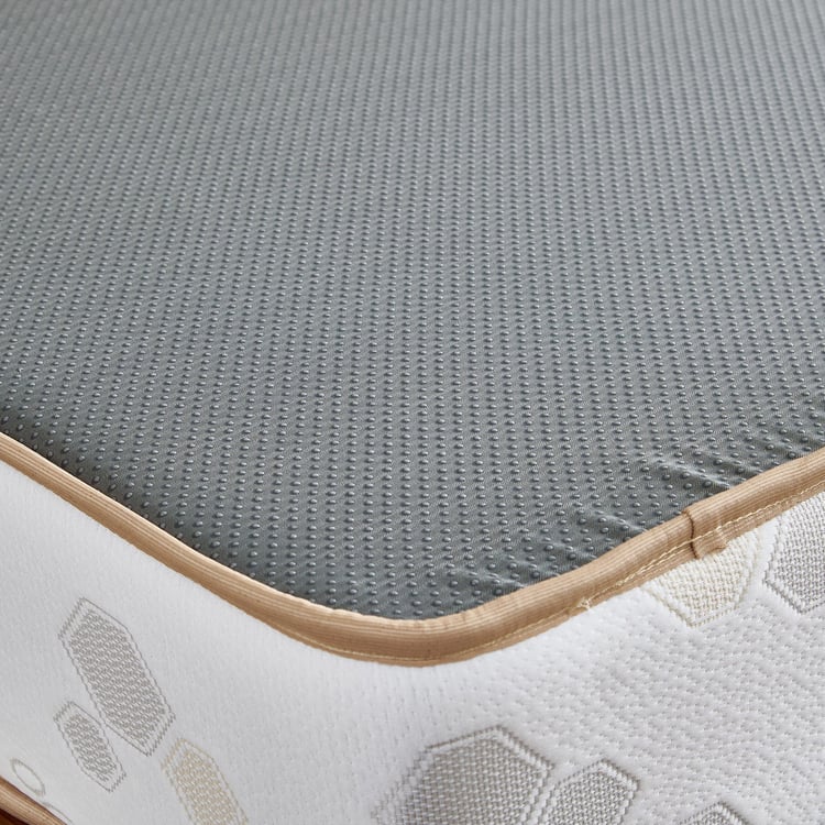 Dreamland Grand 8 Inch Orthopaedic King Mattress with HR Foam, 180x195cm - White