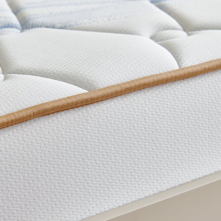 Dreamland Prestige 6 Inches Orthopaedic Queen Mattress with HR Foam, 150x195cm - White