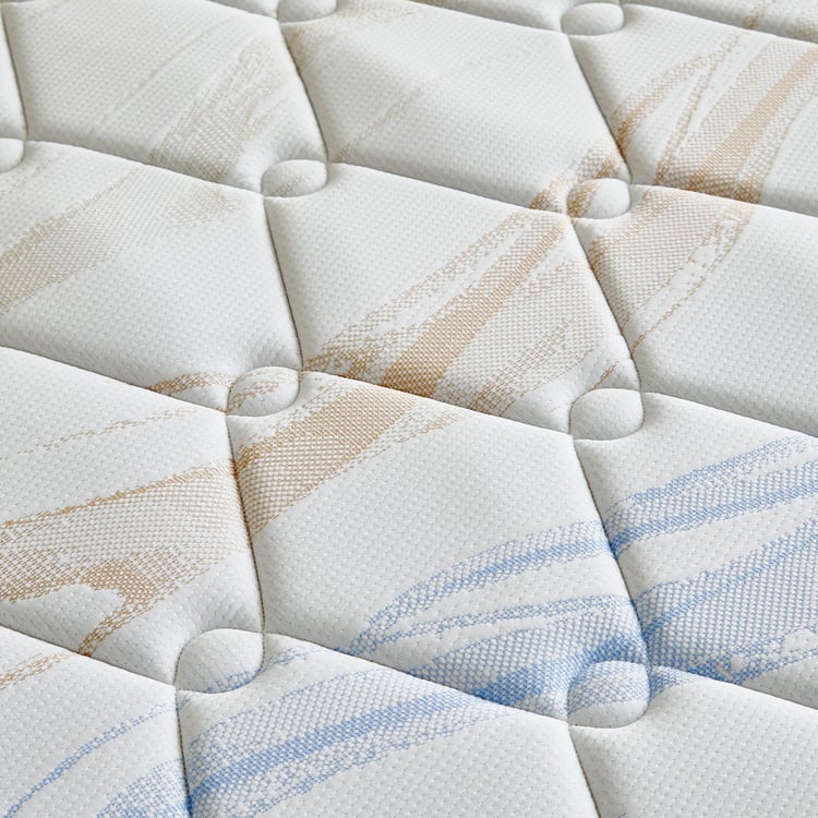 Dreamland Prestige 6 Inches Orthopaedic Queen Mattress with HR Foam, 150x195cm - White