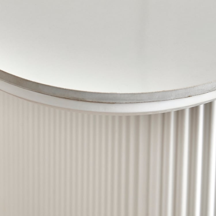 Sophia Ceramic Top 4-Seater Dining Table - White