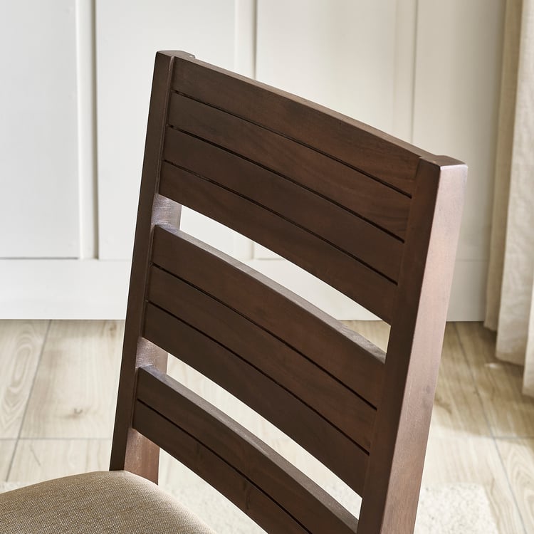 Montoya NXT Set of 2 Fabric Dining Chairs - Brown
