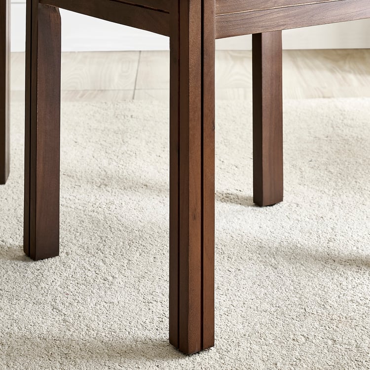 Montoya NXT Set of 2 Fabric Dining Chairs - Brown