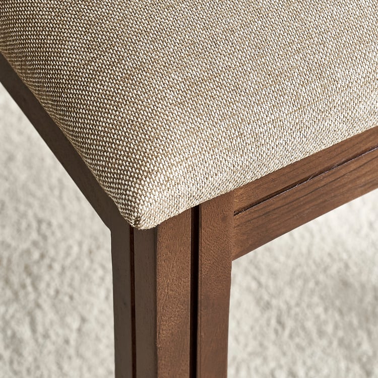 Montoya NXT Set of 2 Fabric Dining Chairs - Brown