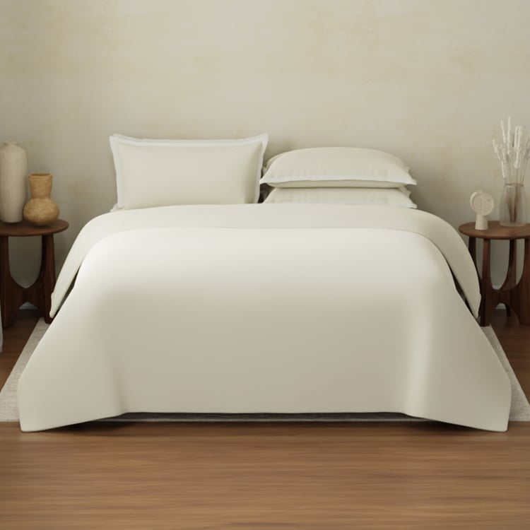 BOUTIQUE LIVING Charm Cotton 400TC 6Pcs Double Bed-In-A-Bag Set