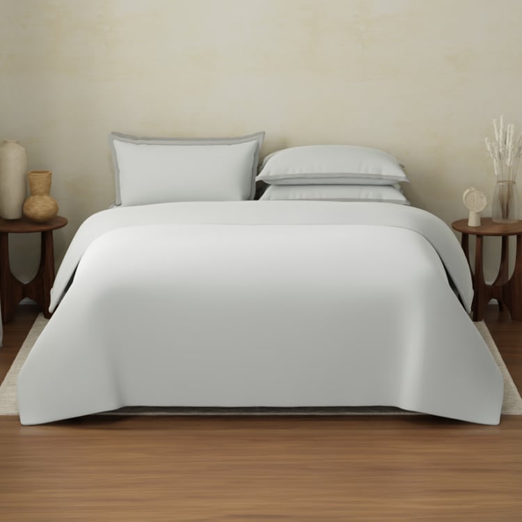 BOUTIQUE LIVING Charm Cotton 400TC 6Pcs Double Bed-In-A-Bag Set