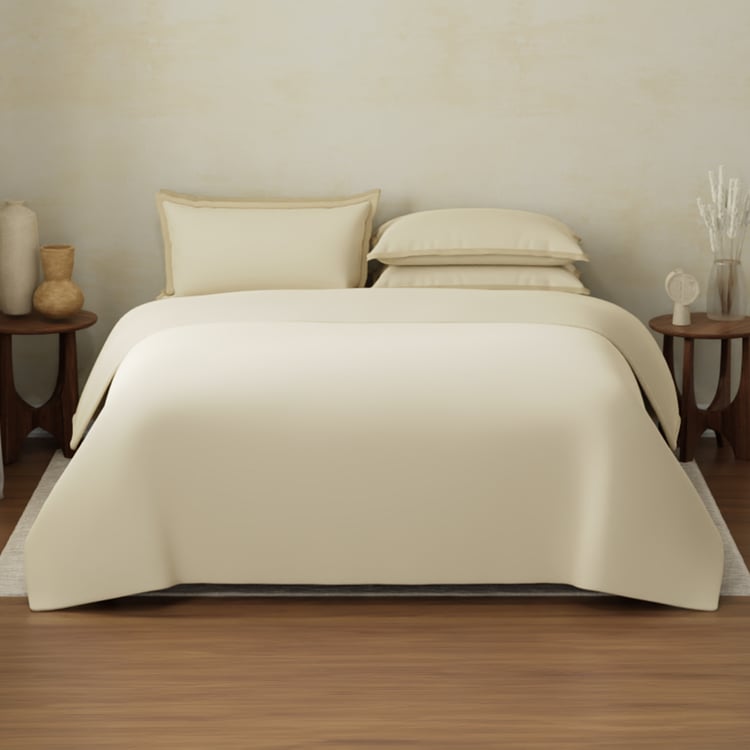 BOUTIQUE LIVING Charm Cotton 400TC 6Pcs Double Bed-In-A-Bag Set