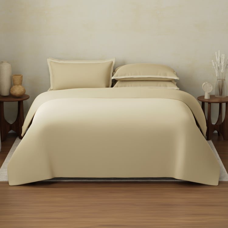 BOUTIQUE LIVING Charm Cotton 400TC 6Pcs Double Bed-In-A-Bag Set