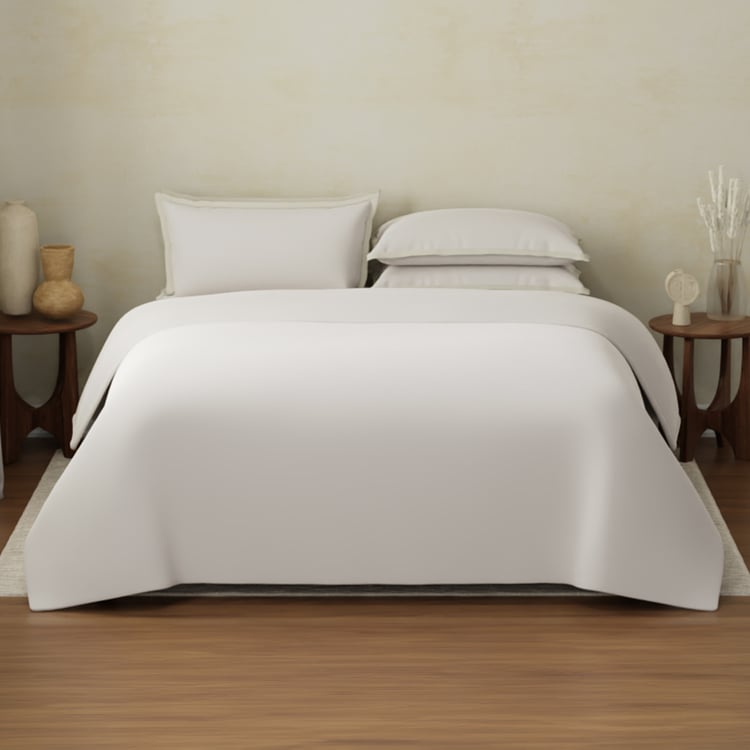 BOUTIQUE LIVING Charm Cotton 400TC 6Pcs Double Bed-In-A-Bag Set