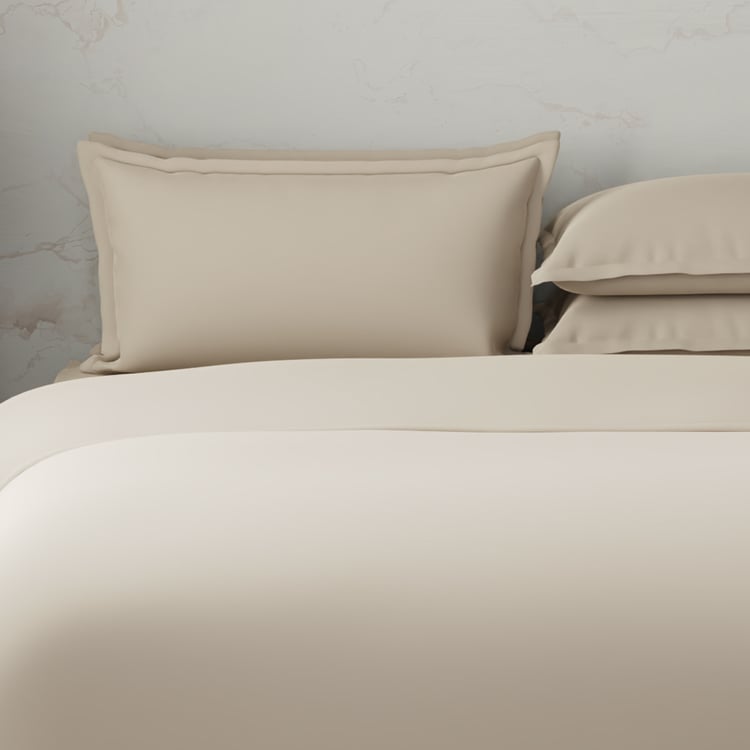 BOUTIQUE LIVING Emblem Cotton 300TC 6Pcs Double Bed-In-A-Bag Set