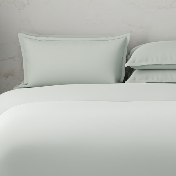 BOUTIQUE LIVING Emblem Cotton 300TC 6Pcs Double Bed-In-A-Bag Set