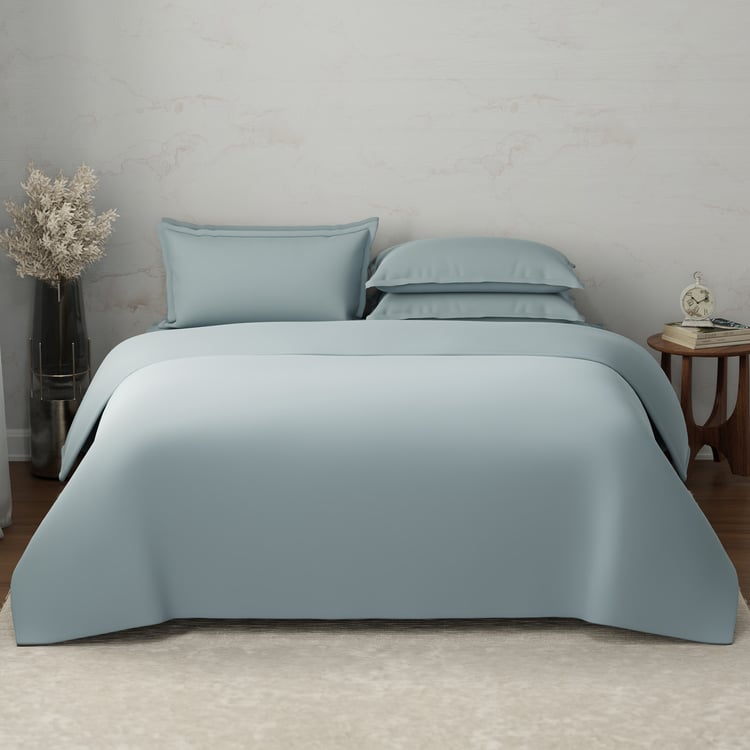 BOUTIQUE LIVING Emblem Cotton 300TC 6Pcs Double Bed-In-A-Bag Set