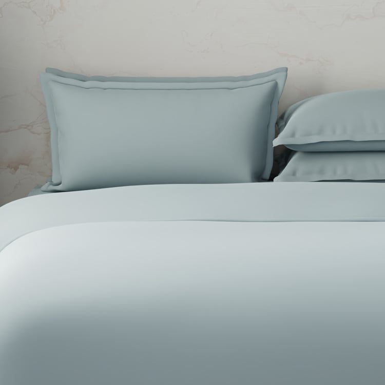 BOUTIQUE LIVING Emblem Cotton 300TC 6Pcs Double Bed-In-A-Bag Set