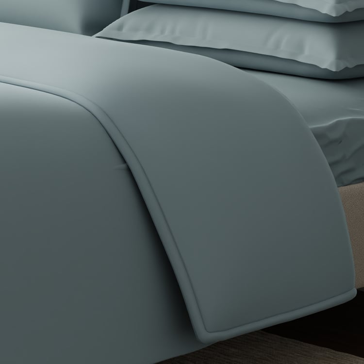 BOUTIQUE LIVING Emblem Cotton 300TC 6Pcs Double Bed-In-A-Bag Set