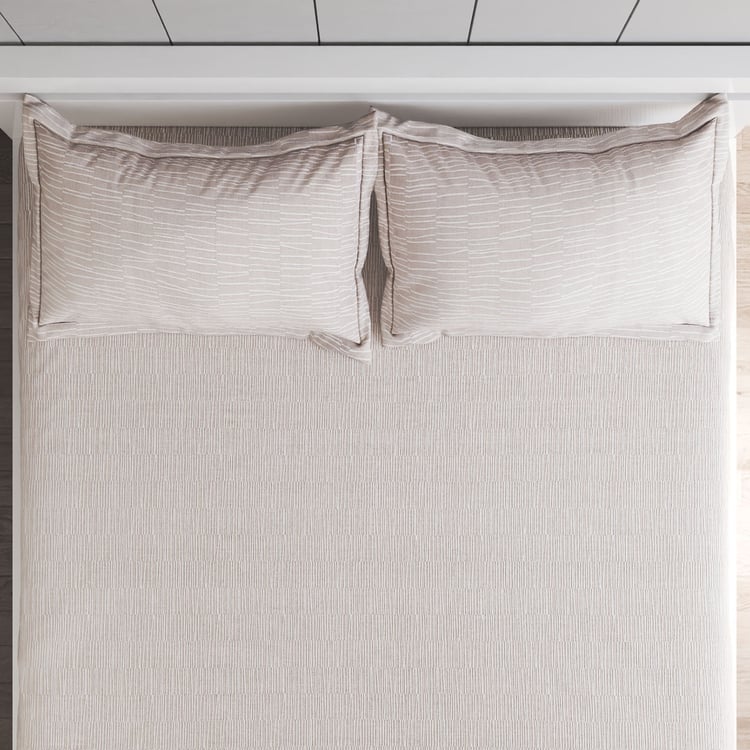 Nesta Cotton 180TC 3Pcs King Fitted Bedsheet Set