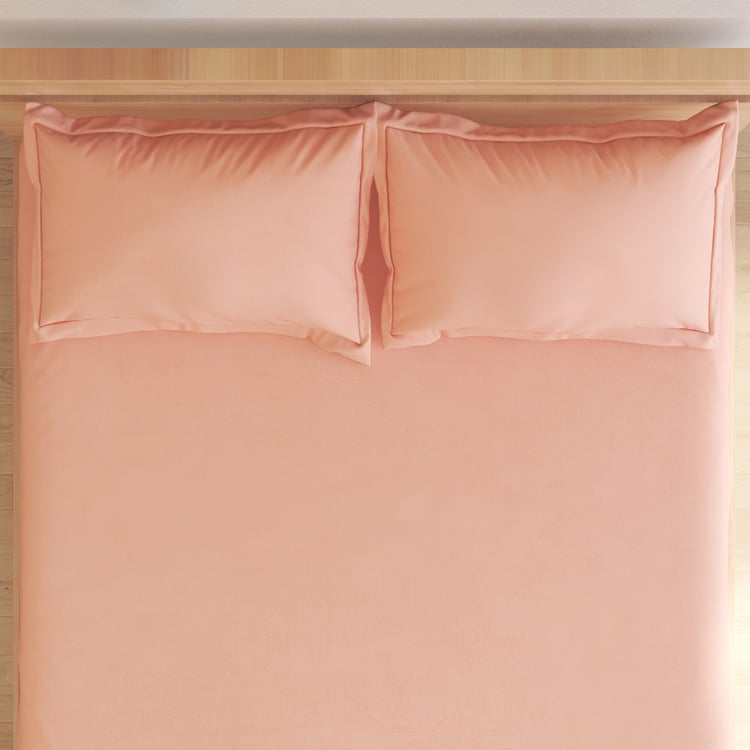 Nesta Cotton 180TC 3Pcs King Fitted Bedsheet Set