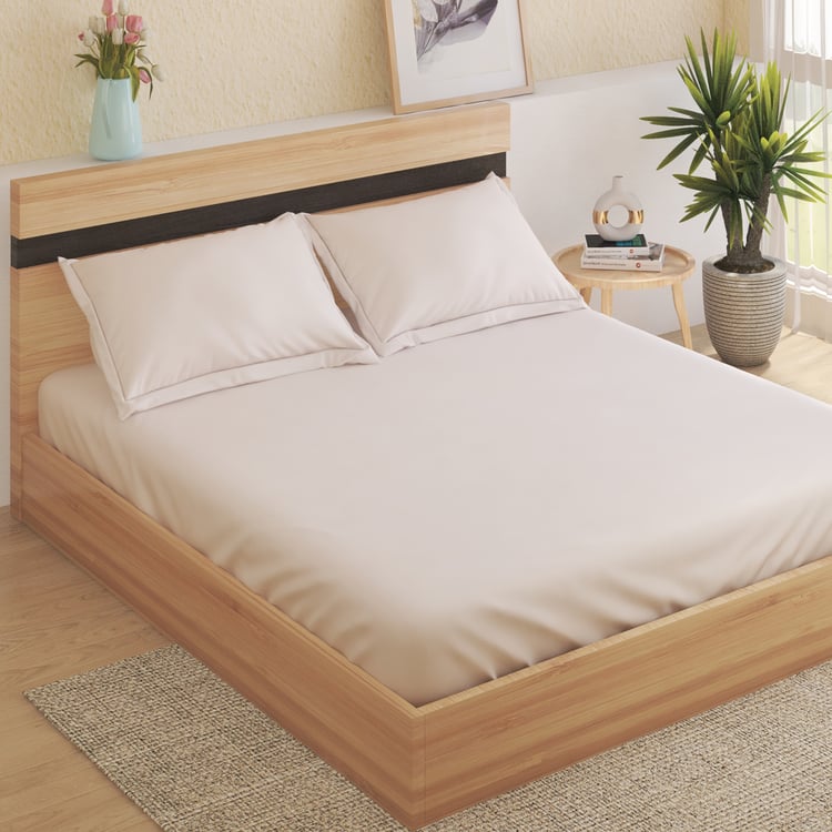 Nesta Cotton 180TC 3Pcs King Fitted Bedsheet Set