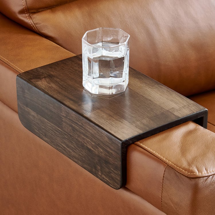 Colmar Half Leather 2-Seater Sofa - Tan