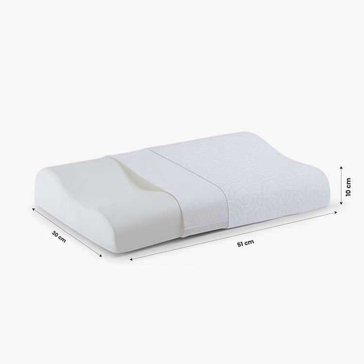 MEMOIR Smart Contour Memory Foam Set of 2 Pillows - 51x30cm