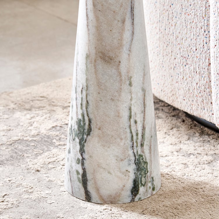Dali Marble End Table - White