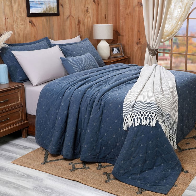 MASPAR Rurban Opulence Cotton 9Pcs Double Bed-In-A-Bag Set