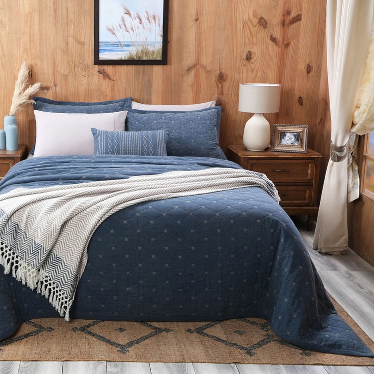 MASPAR Rurban Opulence Cotton 9Pcs Double Bed-In-A-Bag Set