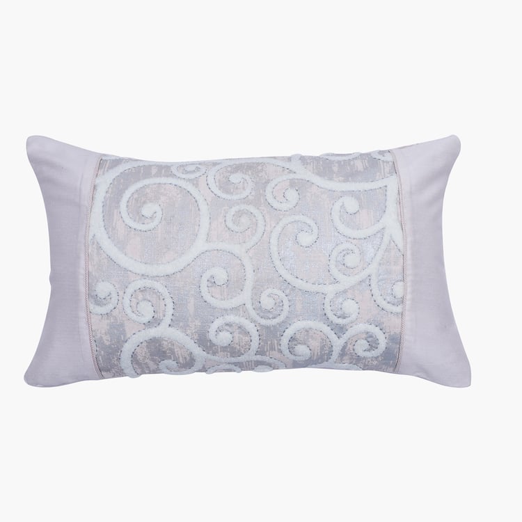 MASPAR Tranquil Essence Embroidered Cushion Cover - 60x35cm