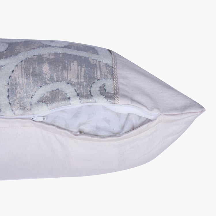 MASPAR Tranquil Essence Embroidered Cushion Cover - 60x35cm