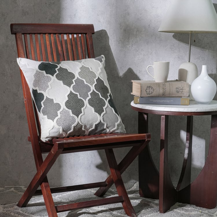MASPAR Enchanted Harmony Embroidered Cushion Cover - 50x50cm