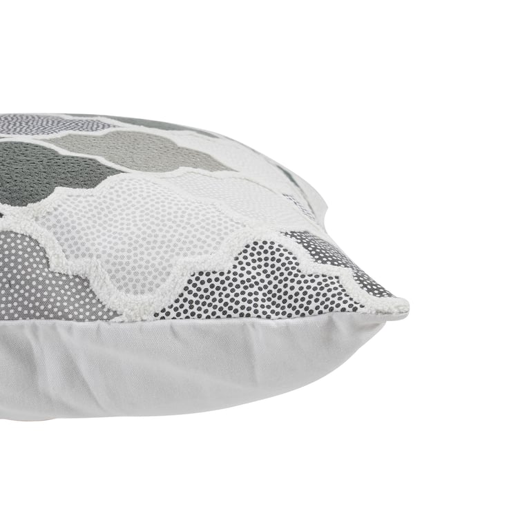 MASPAR Enchanted Harmony Embroidered Cushion Cover - 50x50cm