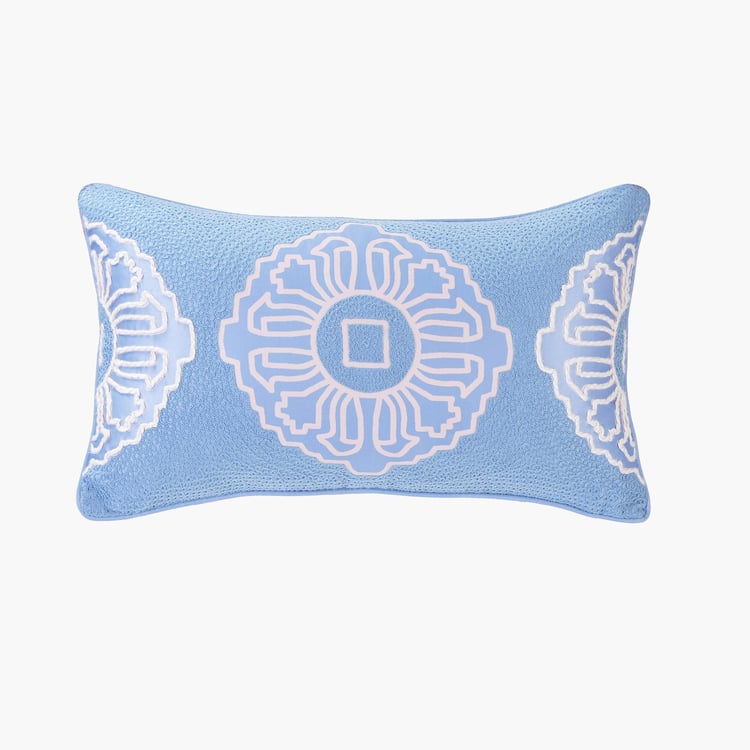 MASPAR Utopian Regan Embroidered Cushion Cover - 60x35cm