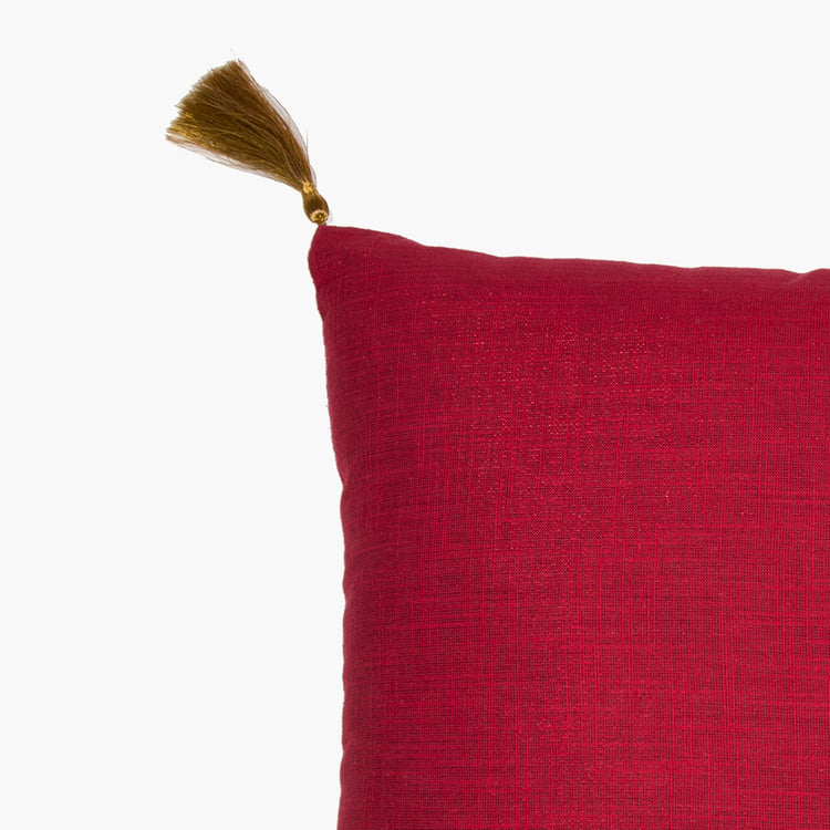 MASPAR Tasselled Cushion Cover - 40x40cm