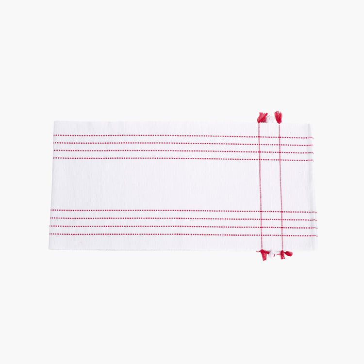 MASPAR Cotton Embroidered Table Runner