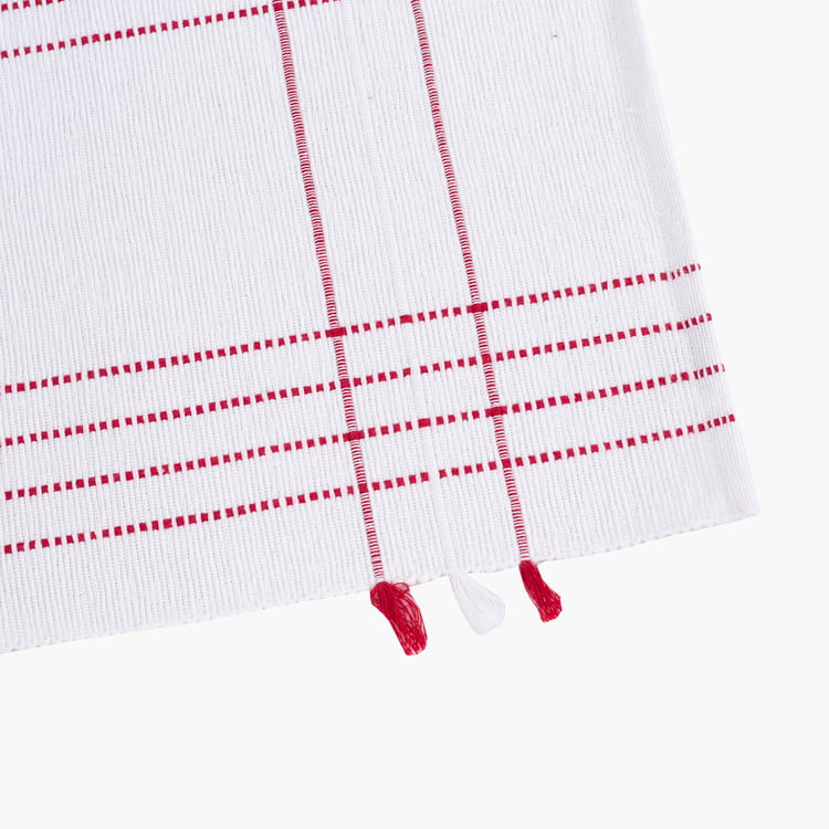 MASPAR Cotton Embroidered Table Runner