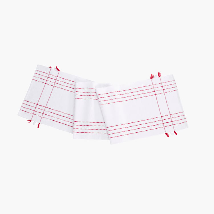 MASPAR Cotton Embroidered Table Runner