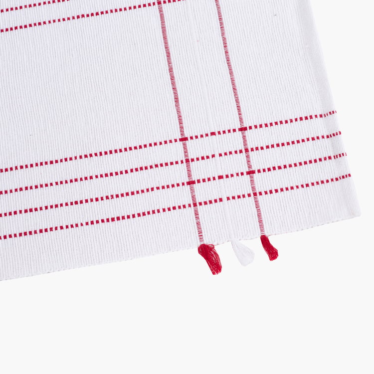 MASPAR Cotton Embroidered Table Runner