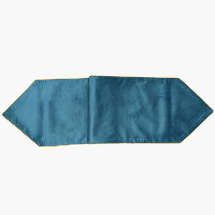 MASPAR Dazzle 6Pcs Satin Table Runner and Napkins Set