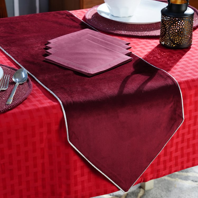 MASPAR Dazzle 6Pcs Table Runner and Napkins Set
