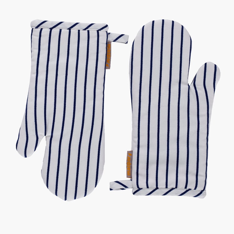 MASPAR Set of 2 Cotton Oven Mitts