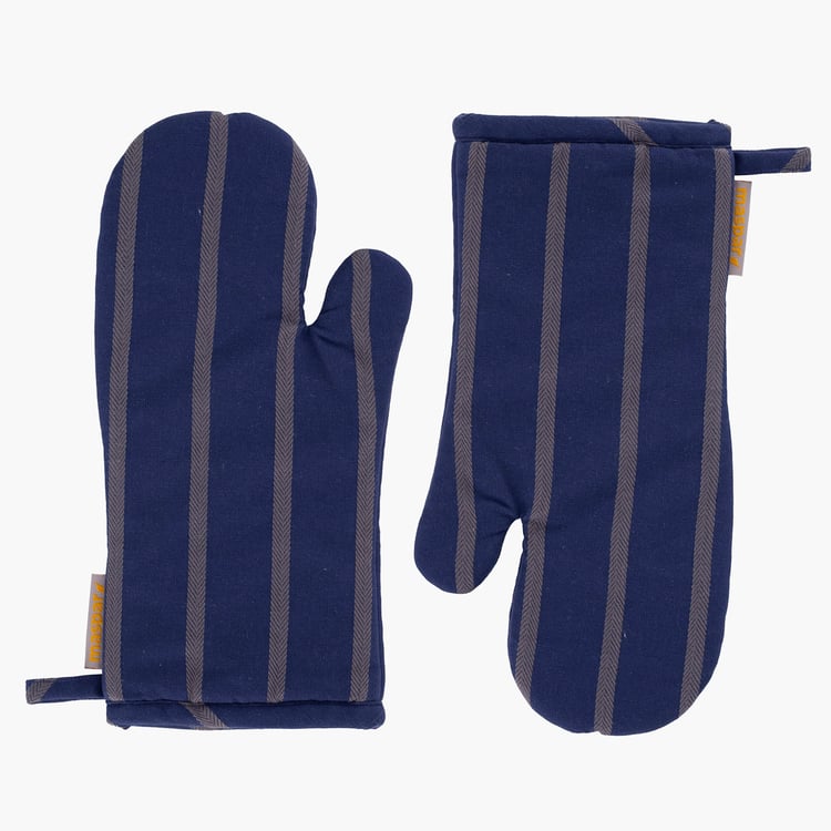 MASPAR Set of 2 Cotton Oven Mitts
