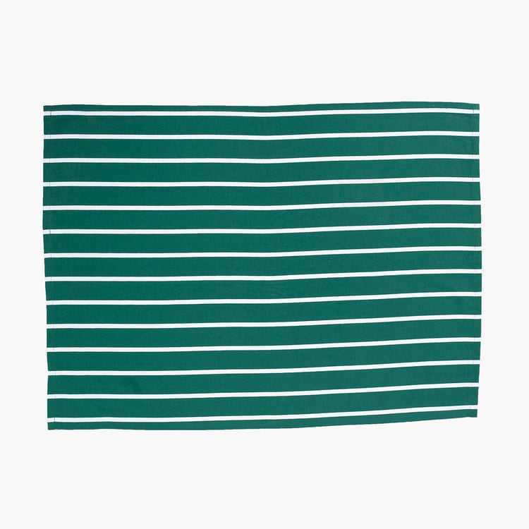MASPAR 5Pcs Cotton Striped Kitchen Linen Set